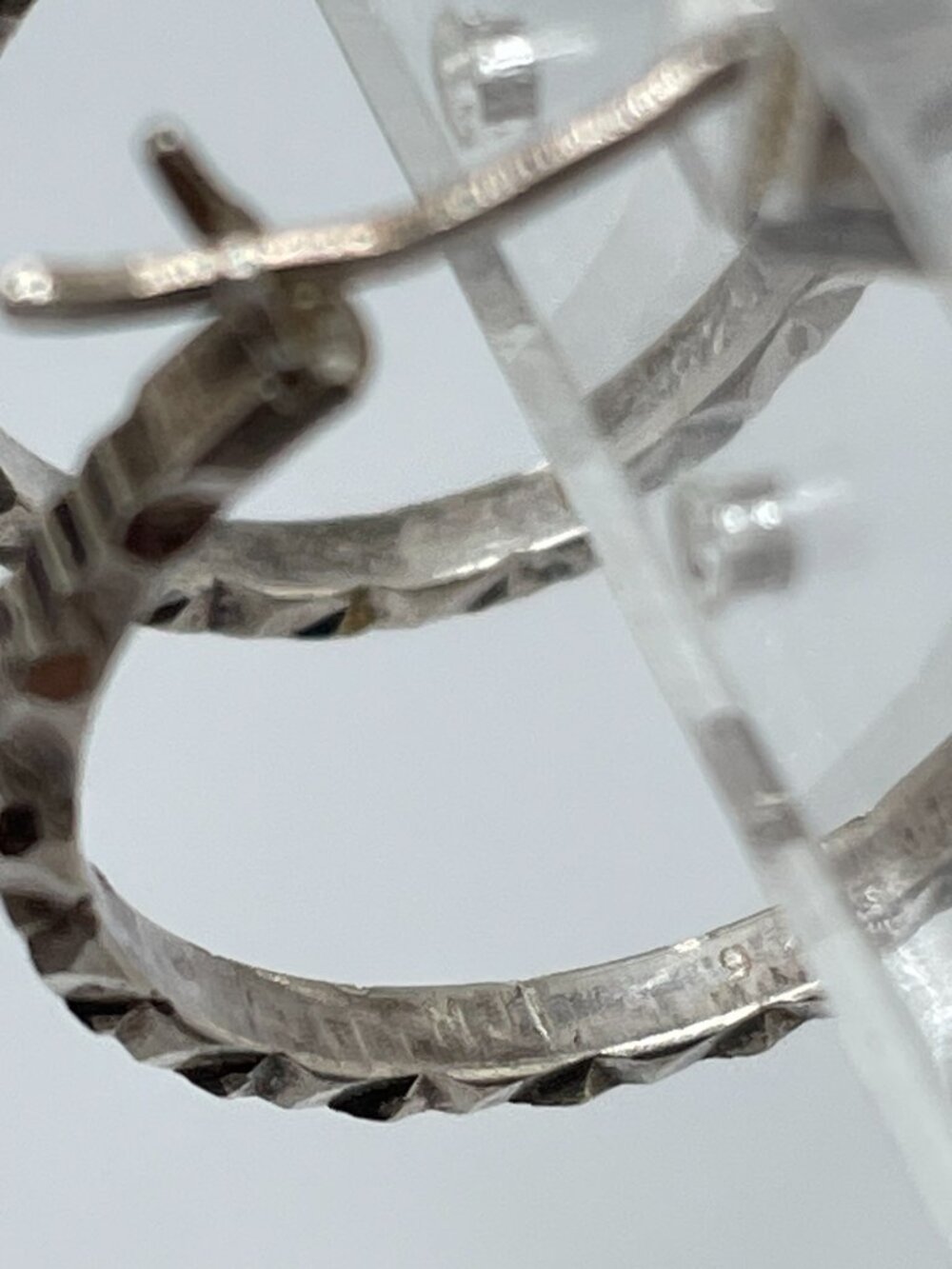 Sterling Hoops! - Picture 2 of 4